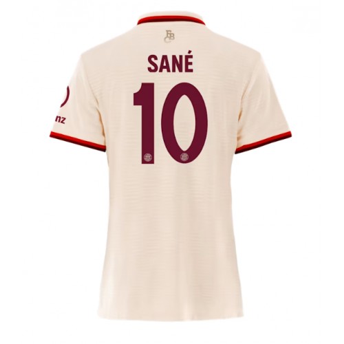 Fotballdrakt Dame Bayern Munich Leroy Sane #10 Tredjedrakt 2024-25 Kortermet